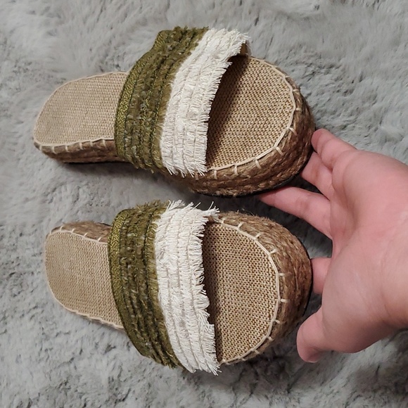Boho espadrilles slip on sandals - Picture 9 of 11